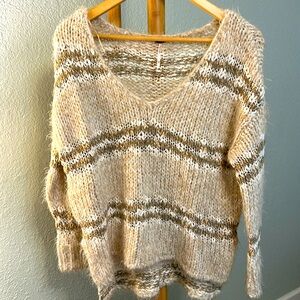 Free People Oversized Knit Sweater